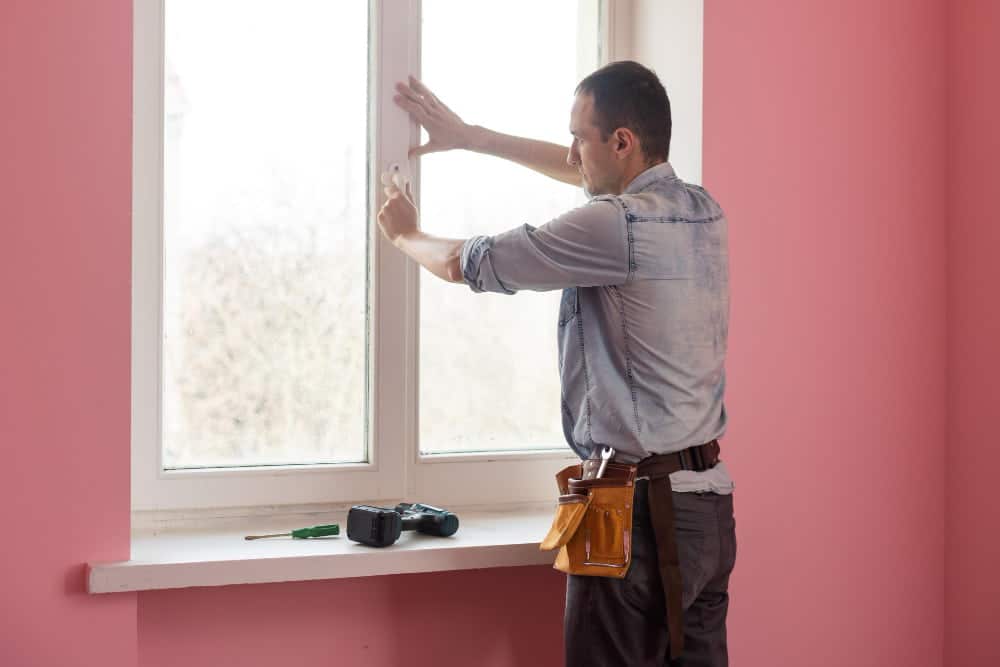 Image of Window Contractors at Work